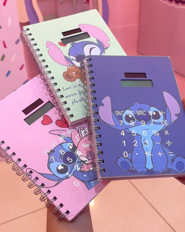 Calculator diary | stitch diary