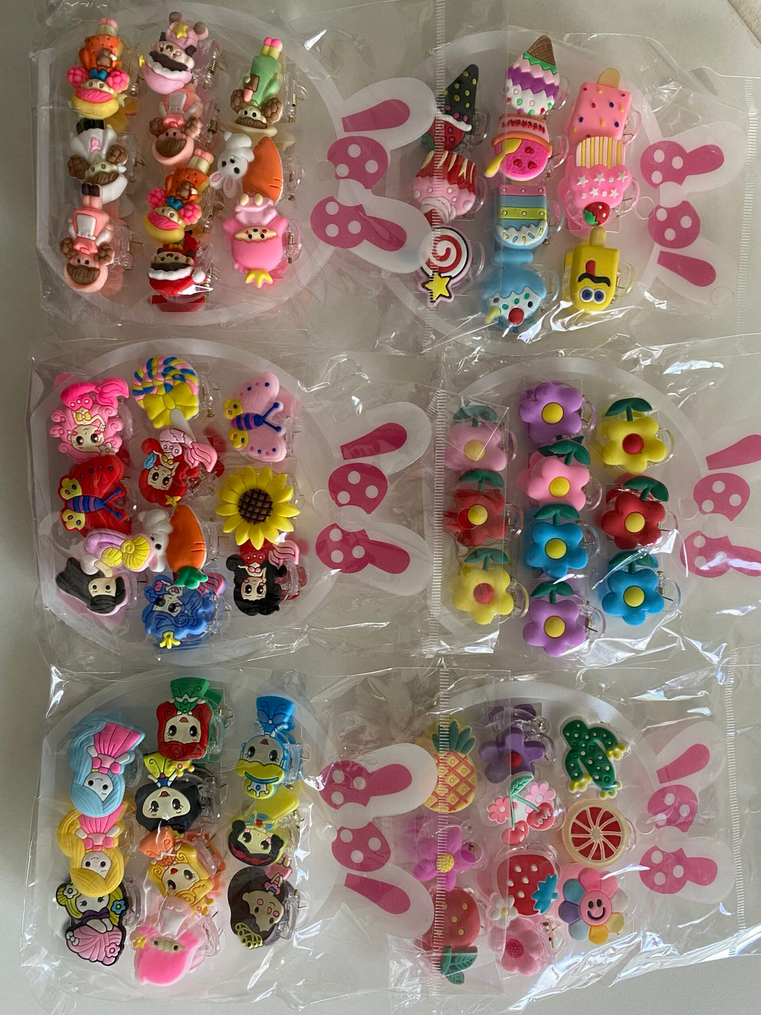 Mini claw clips set | mini clutches