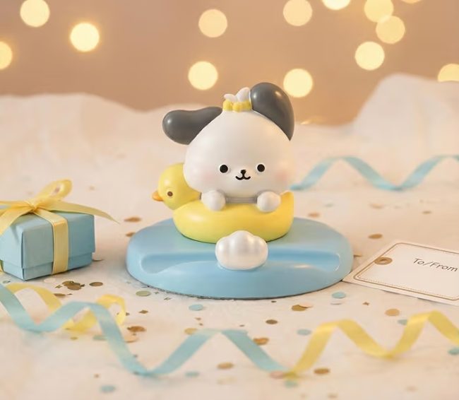 Kawaii raisin dog mobile stand