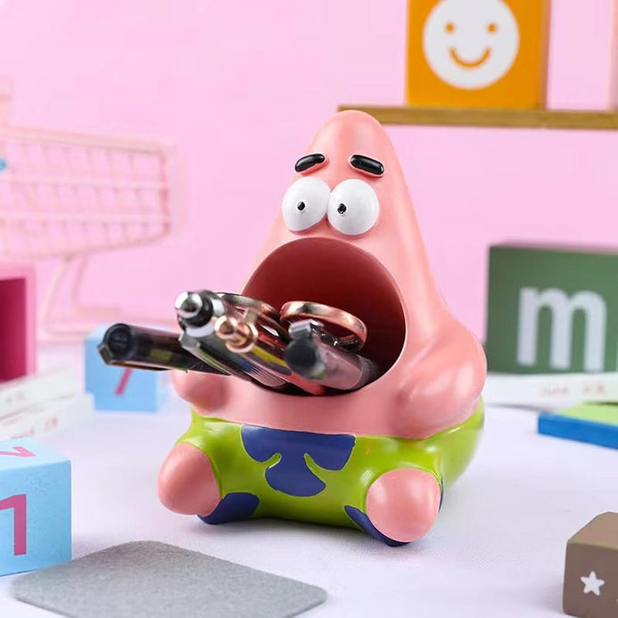 Patrick star pen/ brush stand