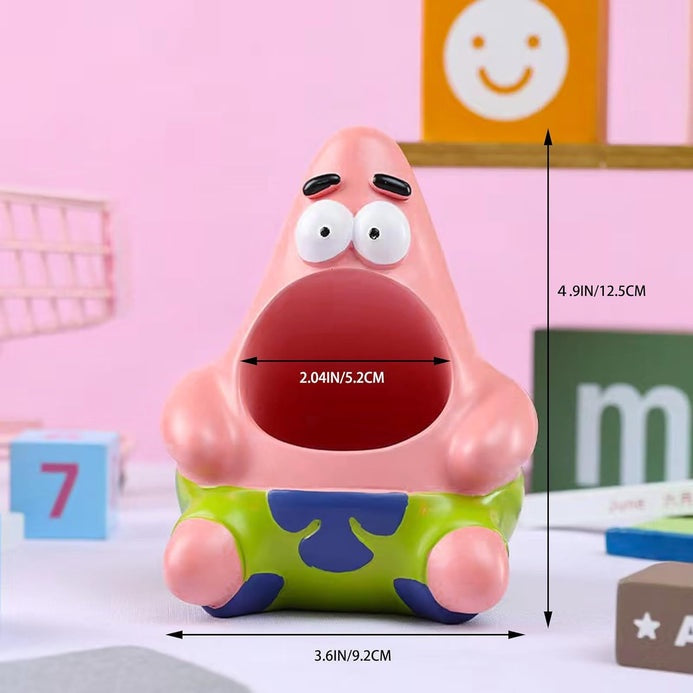 Patrick star pen/ brush stand