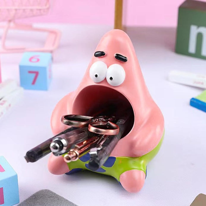 Patrick star pen/ brush stand