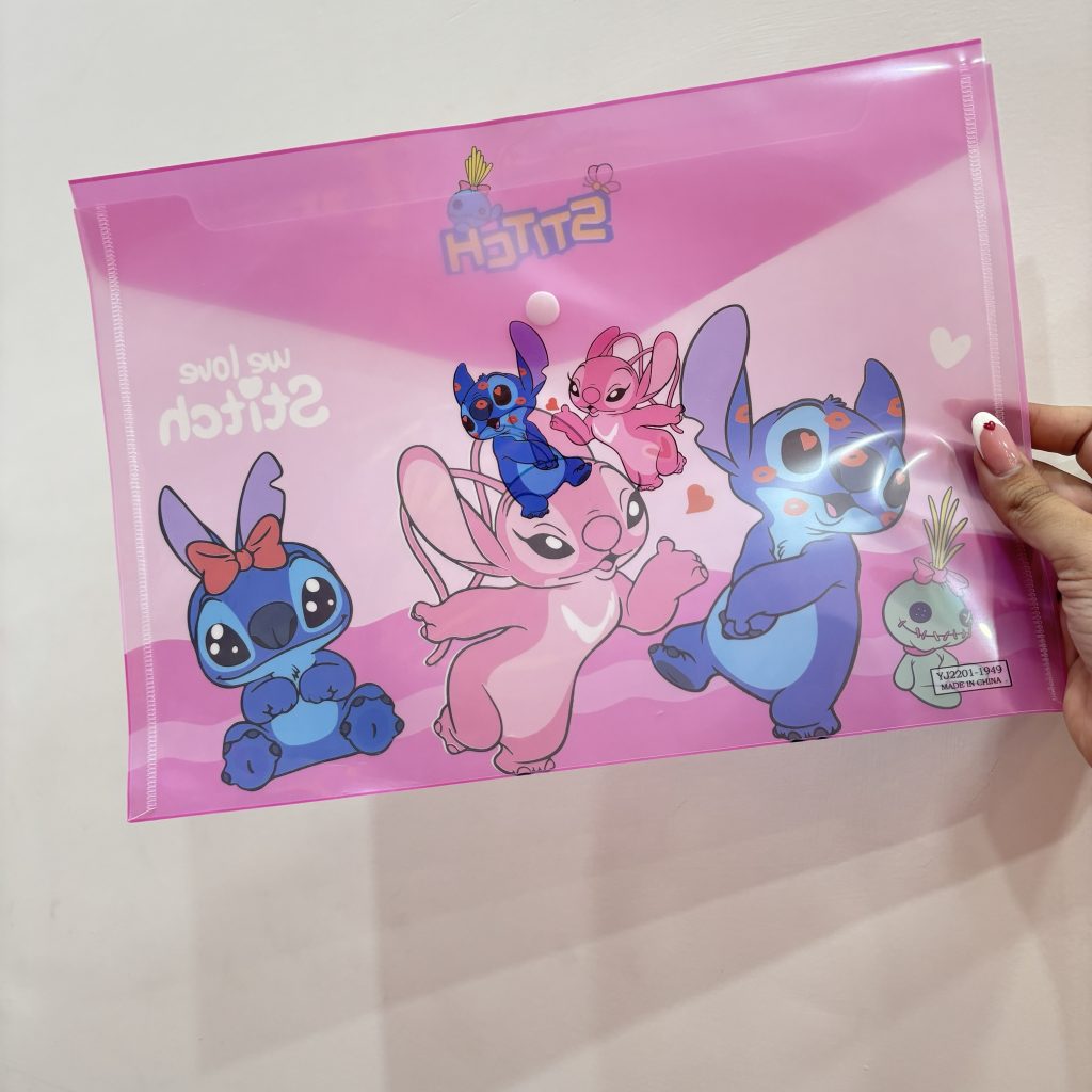 Stitch A4 folder