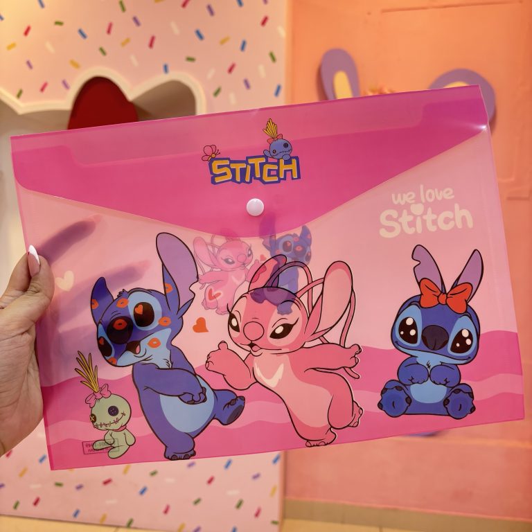 Stitch A4 folder