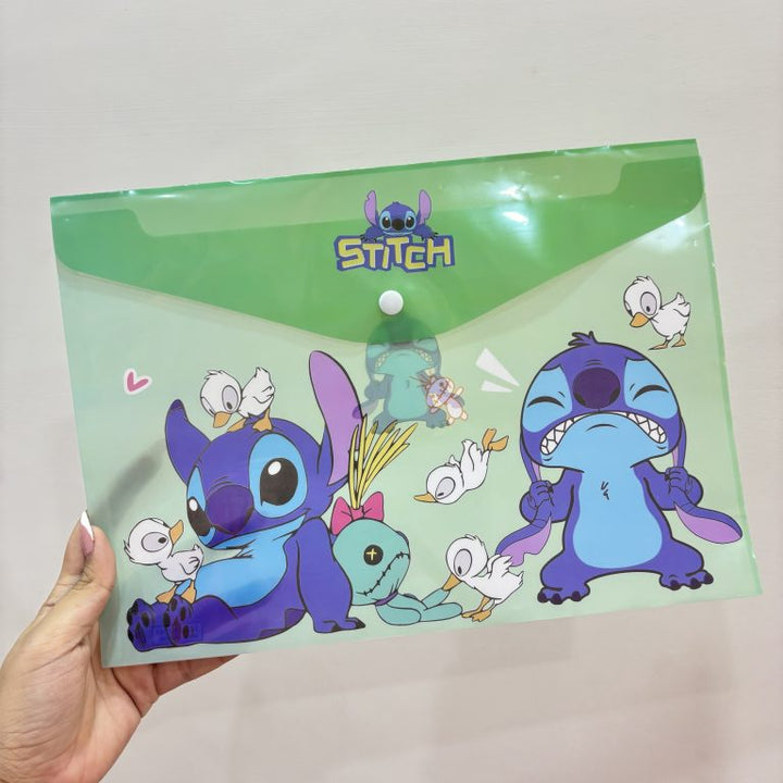 Stitch A4 folder