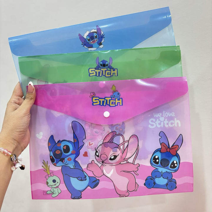Stitch A4 folder