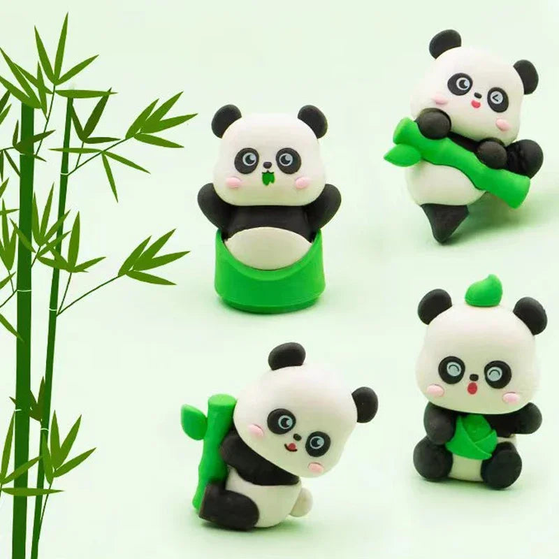 Panda jumbo eraser