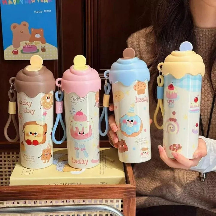 Kawaii ice cream themed bottle