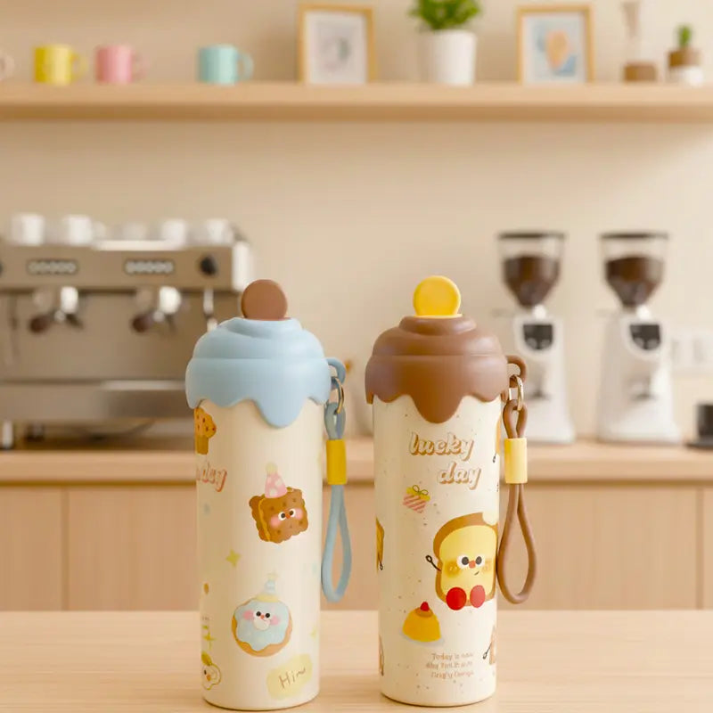 Kawaii ice cream themed bottle