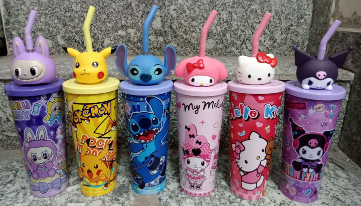 Kawaii character sipper